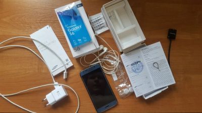 Лот: 11141959. Фото: 1. Samsung Galaxy S6 SM-G920F(Черный... Смартфоны