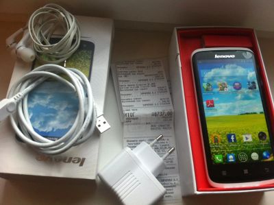 Лот: 4172532. Фото: 1. Lenovo s820 16 GB на гарантии... Смартфоны