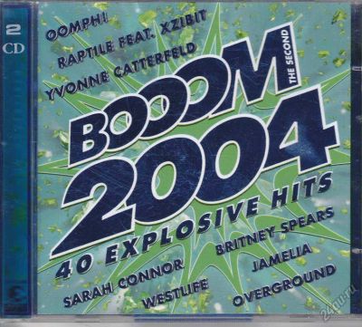 Лот: 5914564. Фото: 1. Booom 2004 - The Second 2004 CD... Аудиозаписи