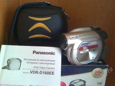 Лот: 368074. Фото: 1. Видеокамера Panasonic VDR-D160EE-S. Видеокамеры