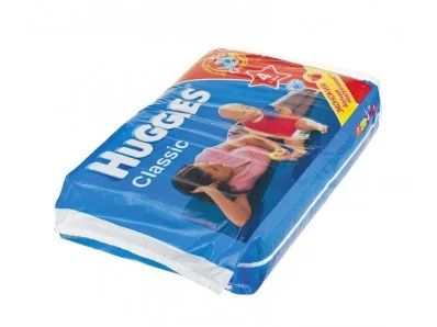Лот: 7475409. Фото: 1. Подгузники Huggies Classic 4... Детская гигиена