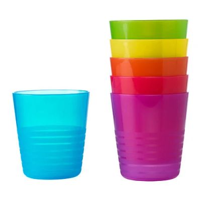 Лот: 6744713. Фото: 1. Набор разноцветных стаканов Калас... Кружки, стаканы, бокалы