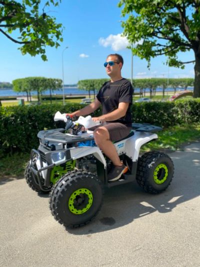 Лот: 24065572. Фото: 1. Квадроцикл ATV 125 SHARK. Снегоходы, квадроциклы