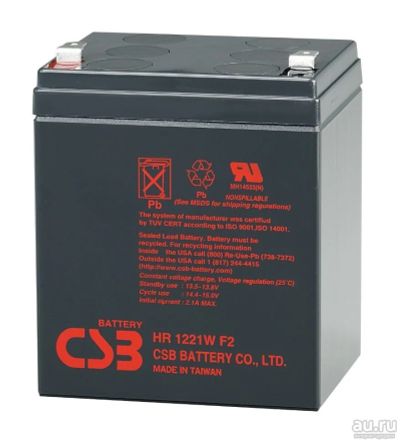 Лот: 13647704. Фото: 1. Аккумулятор CSB HR1221W. Аккумуляторы