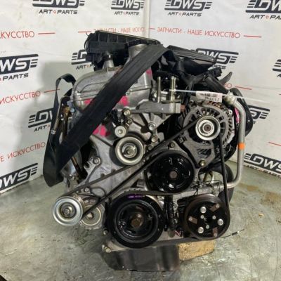 Лот: 17776714. Фото: 1. Двигатель Mazda Demio DY5W ZJ-VE... Двигатель и элементы двигателя