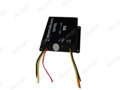 Лот: 7578887. Фото: 1. Конвертер 24/12В 20A 24/12V 20... Электроприборы для автомобиля