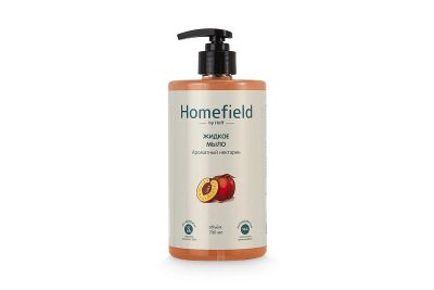 Лот: 23652733. Фото: 1. Жидкое мыло HOMEFIELD Нектарин. Антисептики, защитные средства, медицинские маски