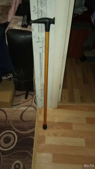 Лот: 13517057. Фото: 1. Трость 95см. Дерево. Реабилитация, уход за больными