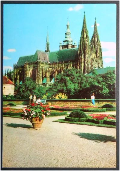 Лот: 7880930. Фото: 1. Открытка Прага. Собор св. Вита... Открытки, конверты