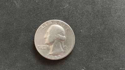 Лот: 17325556. Фото: 1. США Quarter Dollar Liberty 1965... Америка