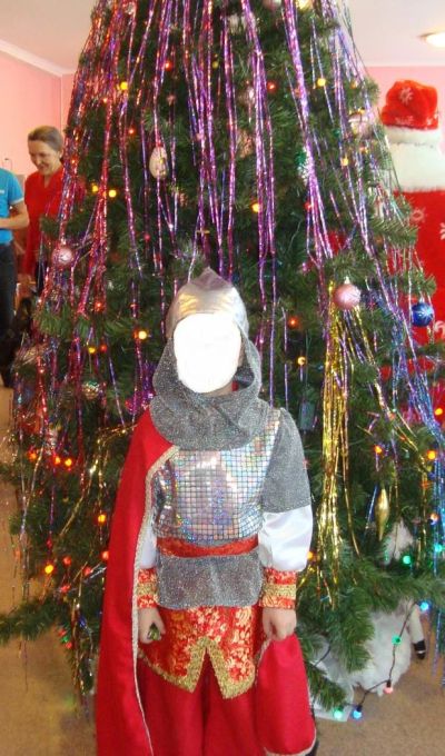 Лот: 8487995. Фото: 1. Новогодний костюм "Витязь". Детские карнавальные, праздничные костюмы