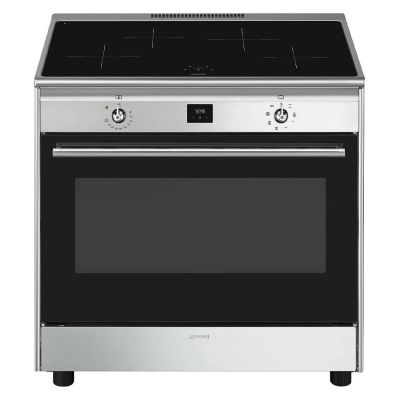 Лот: 25004373. Фото: 1. Электрическая плита Smeg CG90CIXT. Плиты, духовые шкафы, варочные поверхности