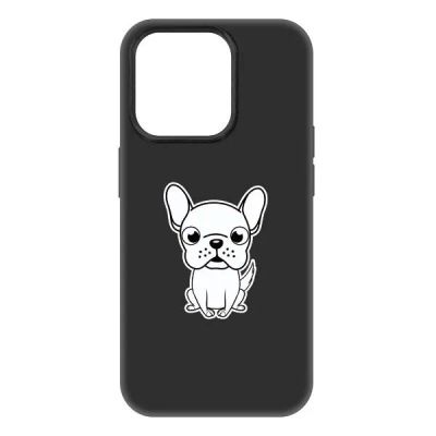 Лот: 25544323. Фото: 1. Чехол Krutoff Soft Case "Черно-белый... Чехлы, бамперы