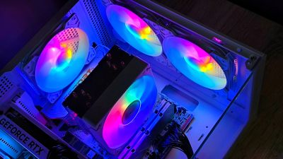 Лот: 25709406. Фото: 1. Игровой пк Ryzen 5-7500f/ 32Гб... Компьютеры в сборе