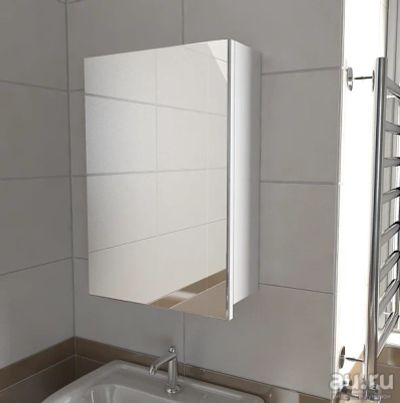 Лот: 16261285. Фото: 1. Зеркальный шкаф 40(левый).Россия. Мебель для ванной комнаты