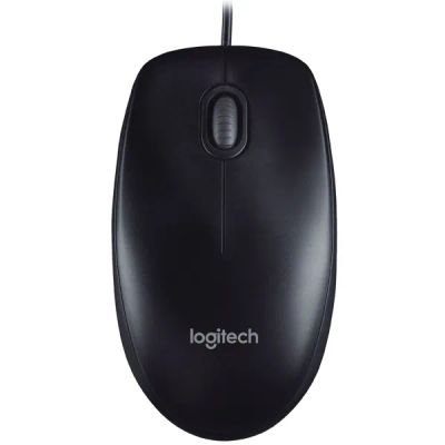Лот: 24495611. Фото: 1. Мышь Logitech B100 Black (910-003357... Клавиатуры и мыши