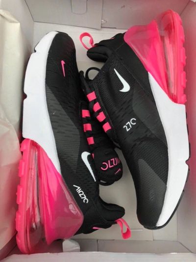 Лот: 11679603. Фото: 1. Nike Air Max 270 розово черные. Кеды, кроссовки, слипоны