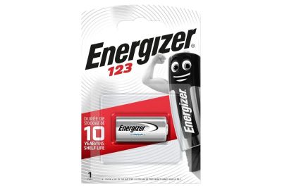 Лот: 18922791. Фото: 1. Батарейка Energizer Lithium CR123... Батарейки, аккумуляторы, элементы питания