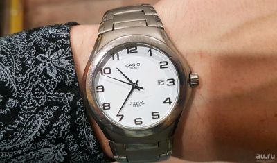 Лот: 10290452. Фото: 1. Титановые часы Casio. Водонепроницаемые... Оригинальные наручные часы