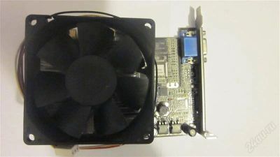 Лот: 2136245. Фото: 1. Видеокарта nVidia GeForce4 Ti4200... Видеокарты