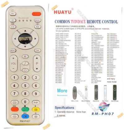 Лот: 15909216. Фото: 1. Пульт универсальный PHILIPS HUAYU... Пульты ДУ