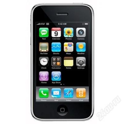 Лот: 2284290. Фото: 1. Iphone 3g 8gb черный оригинал. Смартфоны