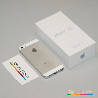 Лот: 17901710. Фото: 1. Apple iPhone 5S 16 ГБ Silver... Смартфоны