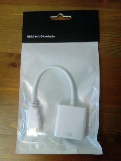 Лот: 10735553. Фото: 1. HDMI VGA Адаптер. Шлейфы, кабели, переходники
