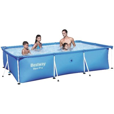 Лот: 17592531. Фото: 1. Бассейн каркасный Steel Pro, BESTWAY... Бассейны, аксессуары и комплектующие