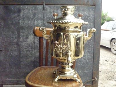 Лот: 9963599. Фото: 1. самовар Б.Г. Тейле. Другое (посуда, кухонная утварь)