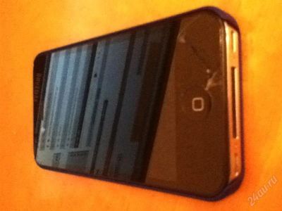 Лот: 2731885. Фото: 1. Iphone 4 black 16gb снизил цену... Смартфоны