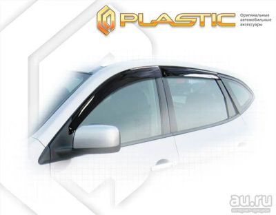 Лот: 13213867. Фото: 1. Nissan Rogue 2007 Ветровики (дефлекторы... Детали тюнинга