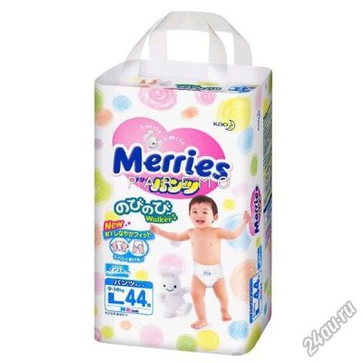 Лот: 7642139. Фото: 1. Японские подгузники трусики Merries... Детская гигиена