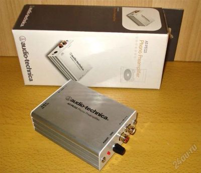 Лот: 796014. Фото: 1. RIAA фоно-корректор AUDIO TECHNICA... Виниловые проигрыватели и электрофоны