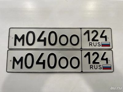 Лот: 18545811. Фото: 1. гос номер М040ОО124. Госномера