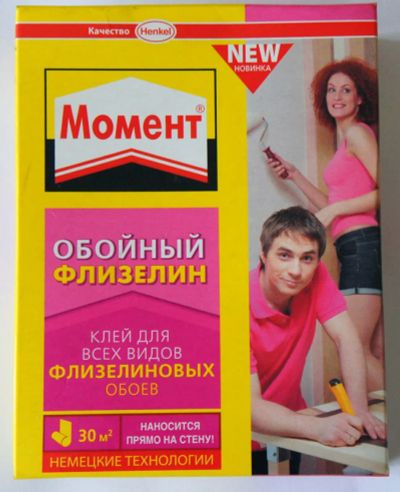 Лот: 4324590. Фото: 1. Клей Момент для Флизелиновых обоев. Клеи, герметики, пена монтажная, клейкие ленты