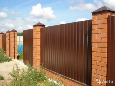 Лот: 9183696. Фото: 1. Профнастил МП20 RAL 8017 Шоколад... Кровельные материалы