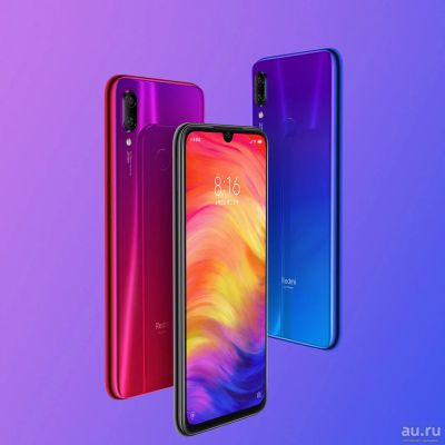 Лот: 13372454. Фото: 1. Xiaomi Redmi Note 7 3/32GB Black... Смартфоны