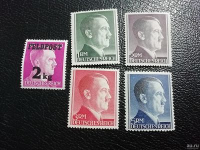 Лот: 17076010. Фото: 1. Германия; Третий рейх; 1944; марки... Марки