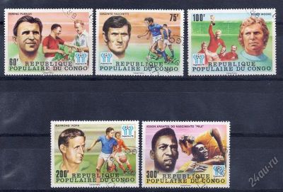 Лот: 2228687. Фото: 1. конго 1978 спорт. Марки