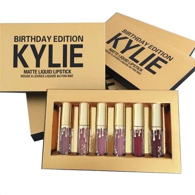 Лот: 9211656. Фото: 1. Набор матовых жидких помад Kylie... Макияж