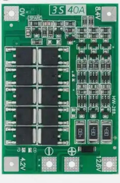 Лот: 20700876. Фото: 1. Плата контроля заряда BMS 3s 40a. Печатные платы