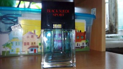 Лот: 9951960. Фото: 1. Avon Black Suede Sport. Мужская парфюмерия