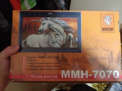 Лот: 18220798. Фото: 1. Монитор Mystery MMH-7070. Мониторы, DVD