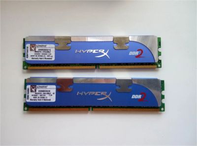 Лот: 11352224. Фото: 1. DDR2 Kingston Hyper-X 2GB и бонусом... Оперативная память