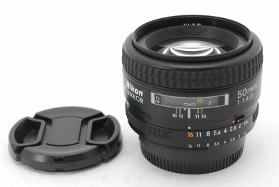 Лот: 11328293. Фото: 1. Nikon af Nikkor 50mm 1.4D. Объективы