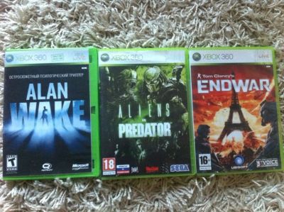 Лот: 3116251. Фото: 1. 3 игры для (Xbox 360) Alan Wake... Игры для консолей