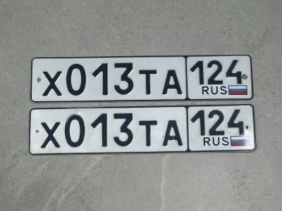 Лот: 21119612. Фото: 1. Продам гос.номер Х 013 ТА 124. Госномера