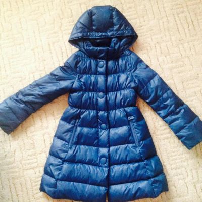Лот: 8484583. Фото: 1. Зимнее пуховое пальто "Benetton... Верхняя одежда