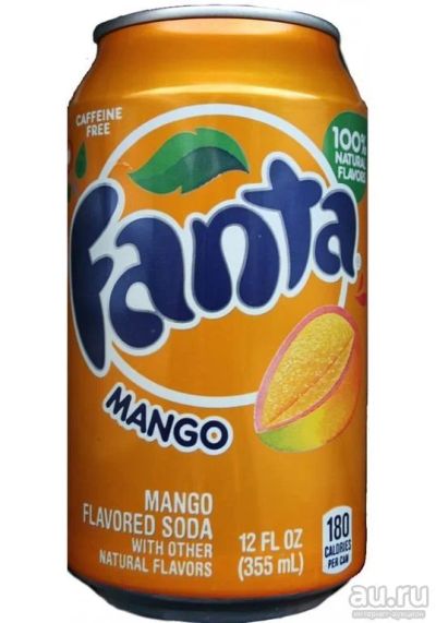 Лот: 9027342. Фото: 1. Fanta Mango. Напитки